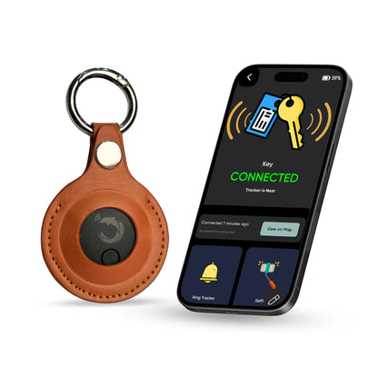 Dolphin Smart Bluetooth Tracker Pro with Leather Case